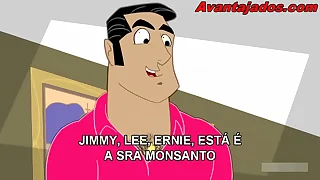 Desenho Gay com o Professor de Espanhol