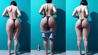 Femboy Rabuda Rebolando e Gemendo igual uma Puta