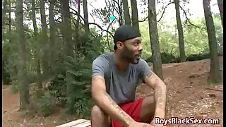 Interracial Hardcore Gay Bareback Fucking 14